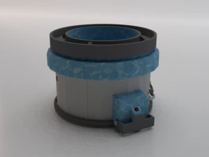 Bilim Kurgu Damlalığı 04 3D Model