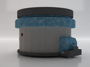 Sci-Fi Dropper 04 3D Model