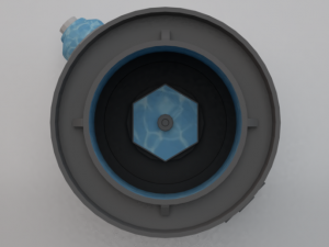 Sci-Fi Dropper 04 3D 模型