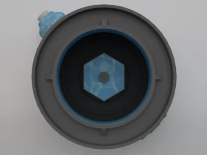 Sci-Fi Dropper 04 3D Model