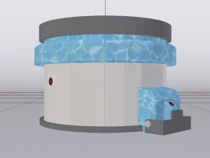 Sci-Fi Dropper 04 3D Model