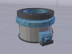 Sci-Fi Dropper 04 3D Model