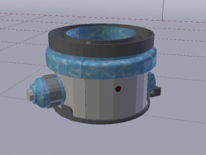 Sci-Fi Dropper 04 3D 模型