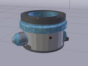 Sci-Fi Dropper 04 3D Model