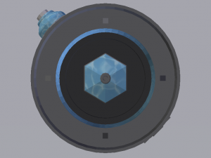 Sci-Fi Dropper 04 3D 模型