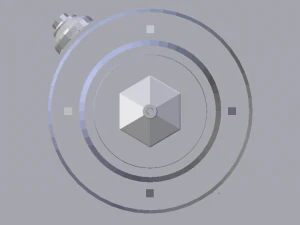 Sci-Fi Dropper 04 3D Model