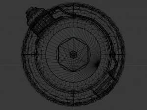 Sci-Fi Dropper 04 3D Model