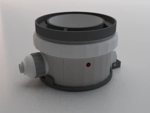 Sci-Fi Dropper 05 3D Model