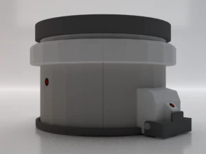 Sci-Fi Dropper 05 3D Model
