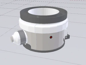 Sci-Fi Dropper 05 3D Model