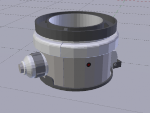 Sci-Fi Dropper 05 3D 모델