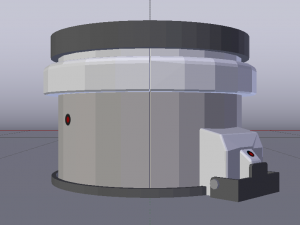 Sci-Fi Dropper 05 3D 모델