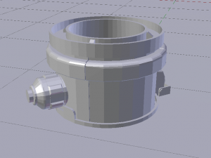 Sci-Fi Dropper 05 3D 모델