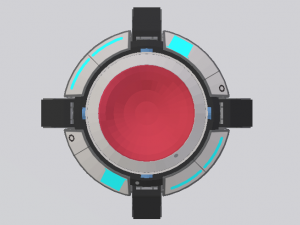 Sci-Fi Platform 01 Model 3D