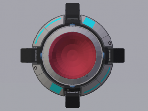 Sci-Fi Platform 01 Model 3D