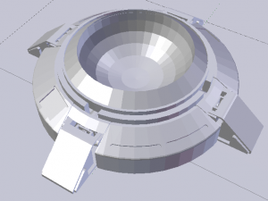 Sci-Fi Platform 01 Model 3D