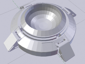 Sci-Fi Platform 01 Model 3D