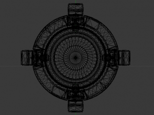 Sci-Fi Platform 01 Model 3D