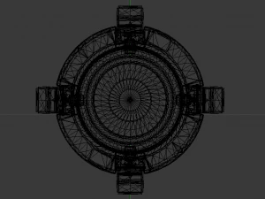 Sci-Fi Platform 01 3D Model