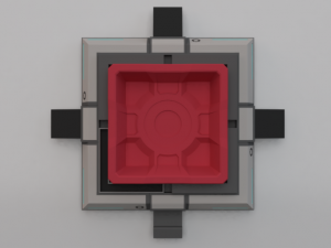 Sci-Fi Platform 02 3D Модель