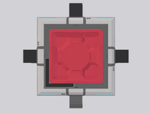 Sci-Fi Platform 02 3D Model