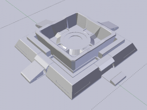 Sci-Fi Platform 02 3D Модель