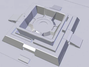 Sci-Fi Platform 02 3D Model