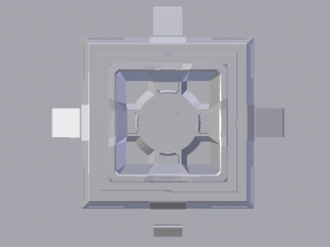 Sci-Fi Platform 02 3D Модель