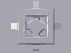 Sci-Fi Platform 02 3D Model