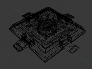 Sci-Fi Platform 02 3D Модель