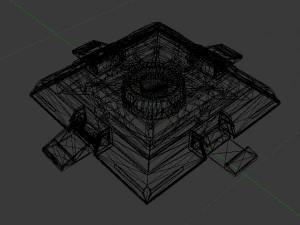 Sci-Fi Platform 02 3D Model