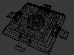 Sci-Fi Platform 02 3D Модель