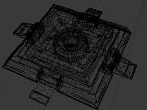 Sci-Fi Platform 02 3D Model