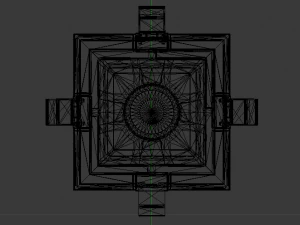 Sci-Fi Platform 02 3D Model