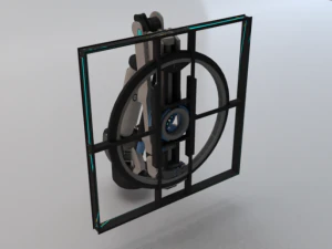 Sci-Fi Motion Platform 01 3D Model