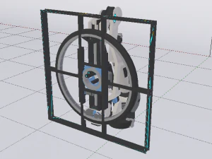 Sci-Fi Motion Platform 01 3D Model