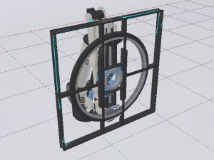 Sci-Fi Motion Platform 01 3D Model