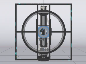 Sci-Fi Motion Platform 01 3D Model