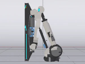 Sci-Fi Motion Platform 01 3D Model