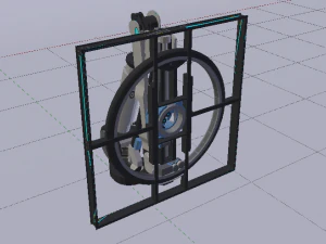 Sci-Fi Motion Platform 01 3D Model