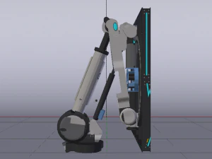 Sci-Fi Motion Platform 01 3D Model