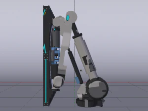 Sci-Fi Motion Platform 01 3D Model