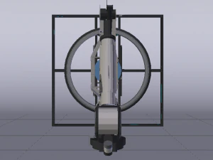Sci-Fi Motion Platform 01 3D Model