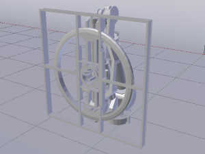 Sci-Fi Motion Platform 01 3Dモデル