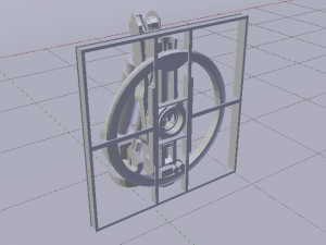 Sci-Fi Motion Platform 01 3Dモデル