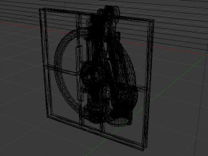 Sci-Fi Motion Platform 01 3D Model