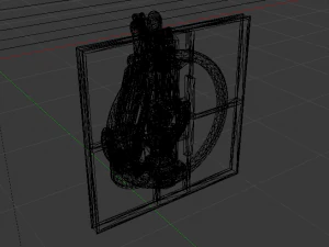 Sci-Fi Motion Platform 01 3D Model