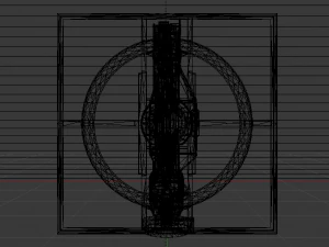 Sci-Fi Motion Platform 01 3D Model