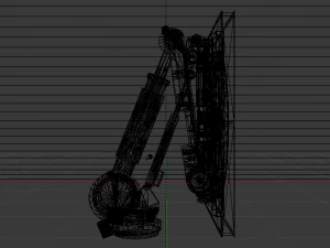 Sci-Fi Motion Platform 01 3D Model