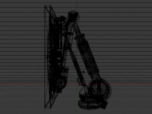 Sci-Fi Motion Platform 01 3Dモデル